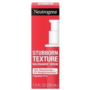 NEW Neutrogena Stubborn Texture Resurfacing Serum 10% Niacinamide Acne Skin